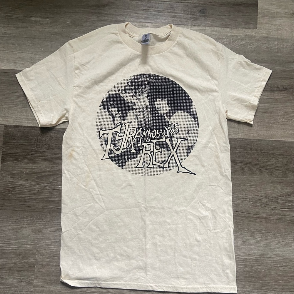 T. Rex Tyrannosaurus Rex mark bolan band tshirt